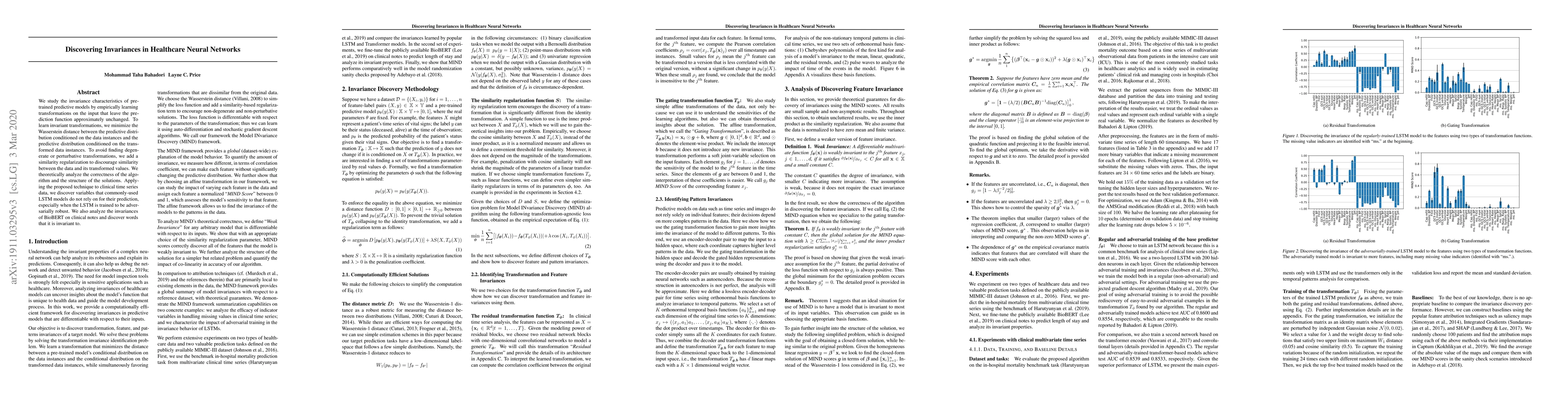 Thumbnail for Discovering Invariances in Healthcare Neural Networks