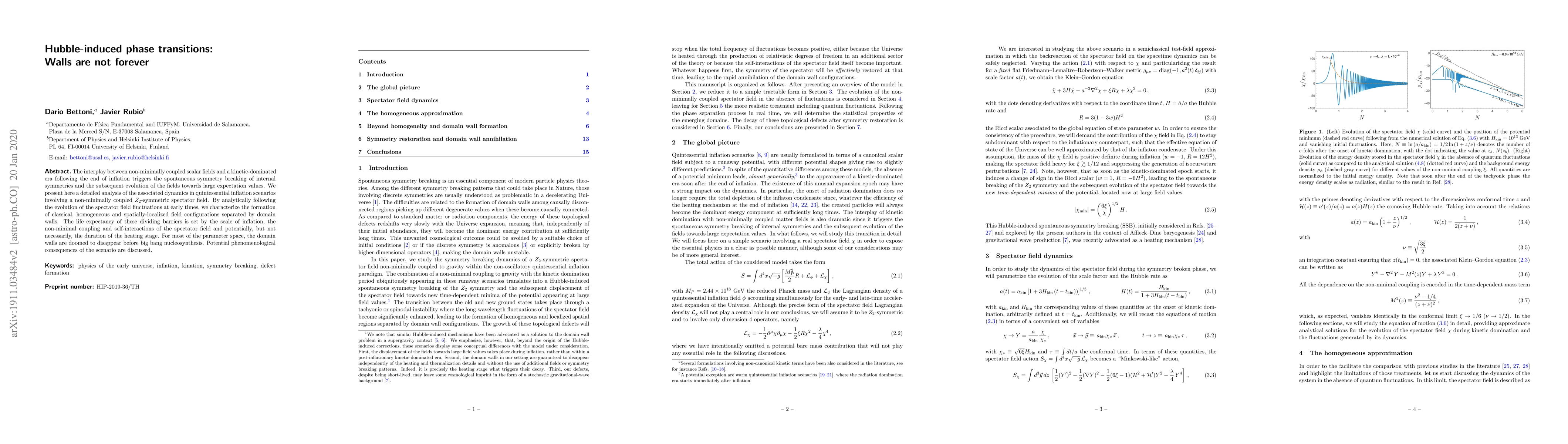 Thumbnail for Hubble-induced phase transitions: Walls are not forever