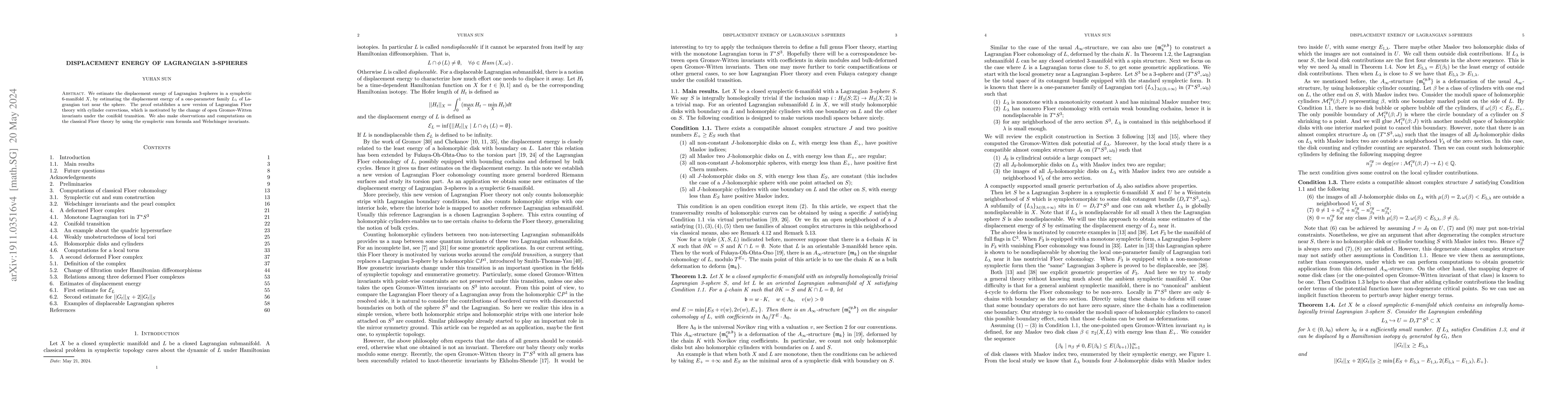 Thumbnail for Displacement energy of Lagrangian 3-spheres