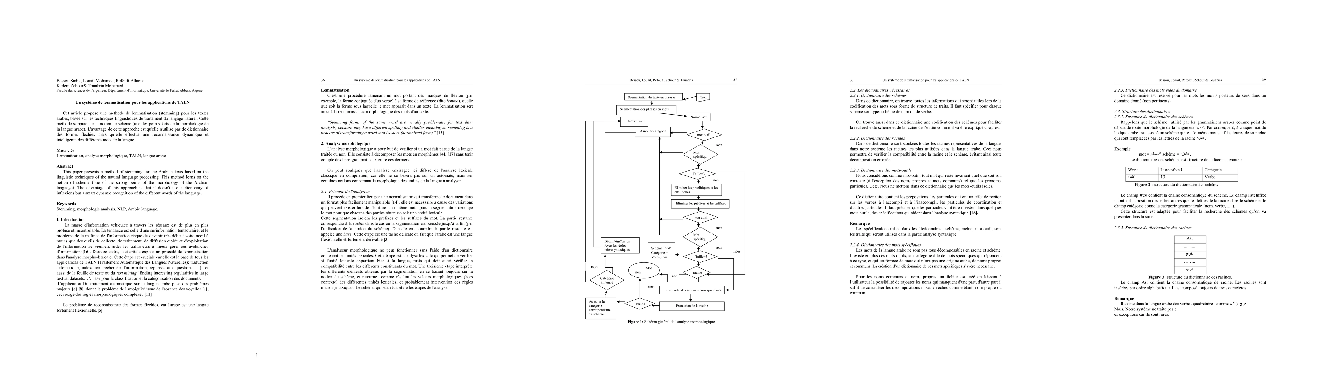 Thumbnail for Un systeme de lemmatisation pour les applications de TALN