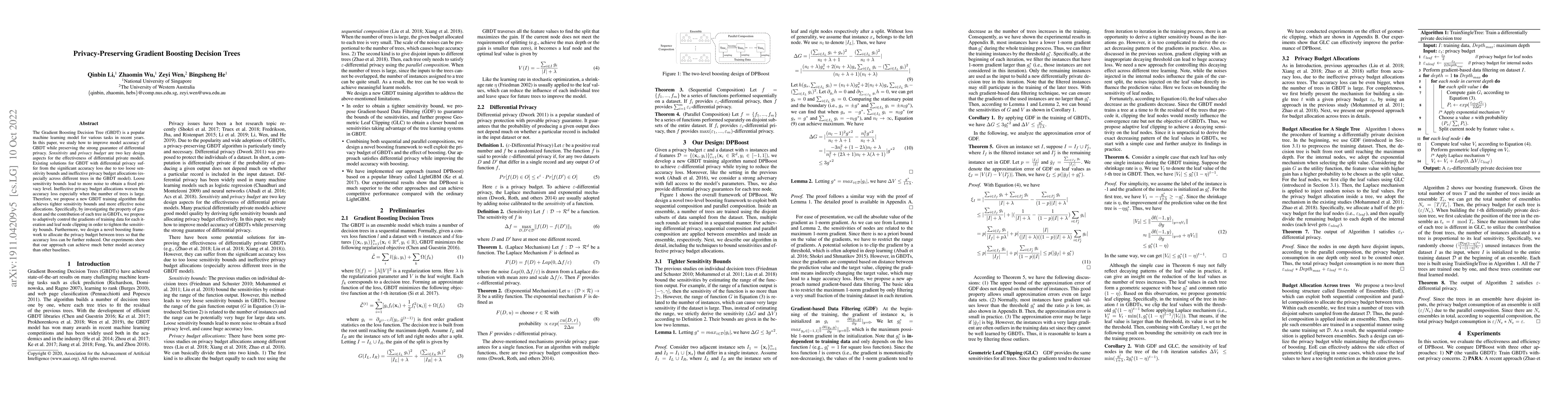 Thumbnail for Privacy-Preserving Gradient Boosting Decision Trees