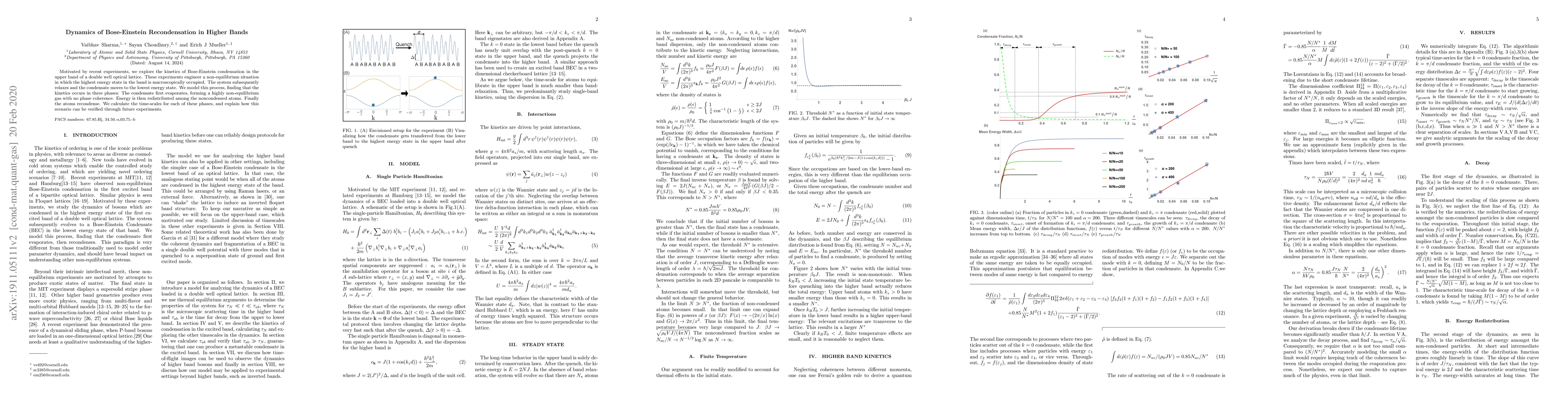 Thumbnail for Dynamics of Bose-Einstein Recondensation in Higher Bands