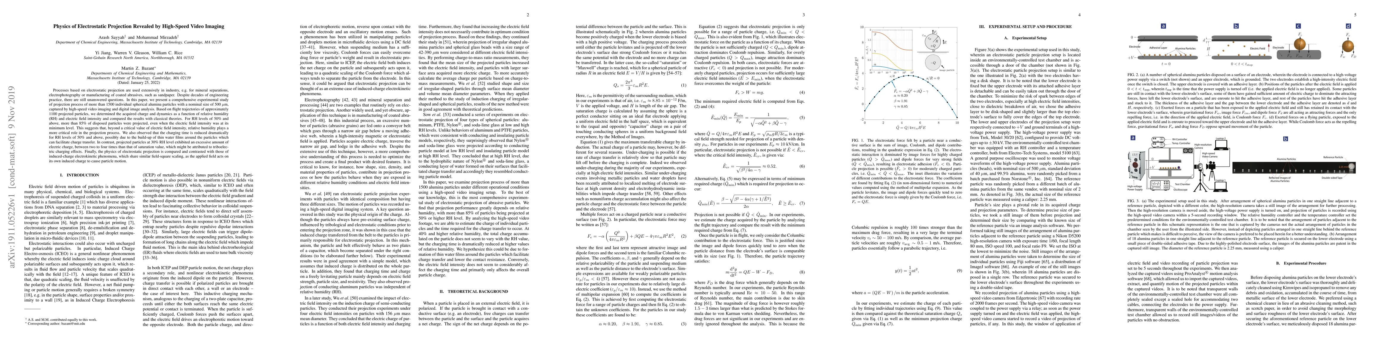 Thumbnail for Physics of Electrostatic Projection Revealed by High-Speed Video Imaging
