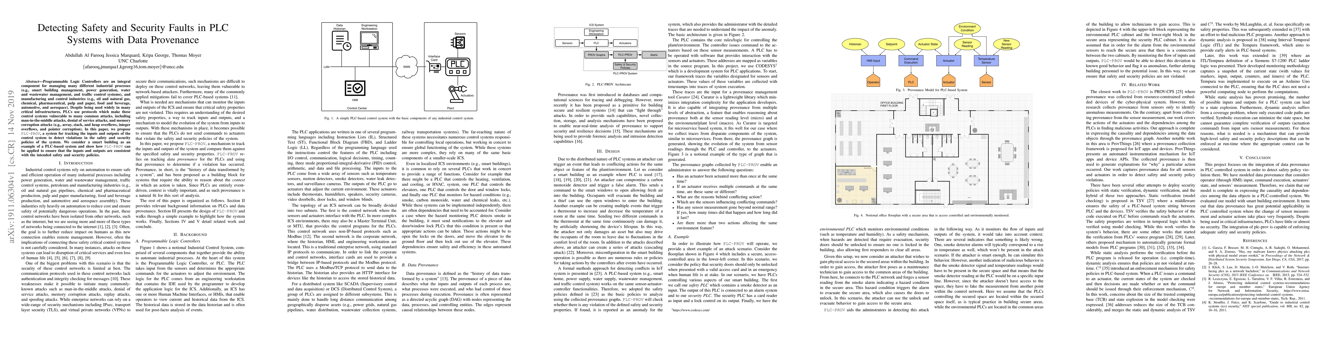 Thumbnail for Detecting Safety and Security Faults in PLC Systems with Data Provenance