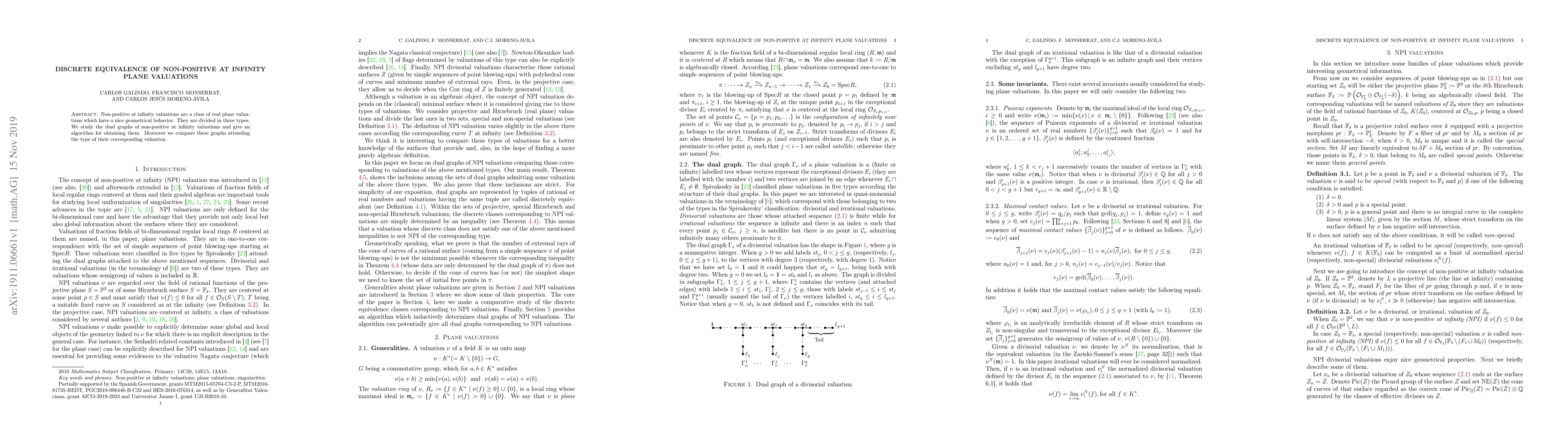 Thumbnail for Discrete equivalence of non-positive at infinity plane valuations