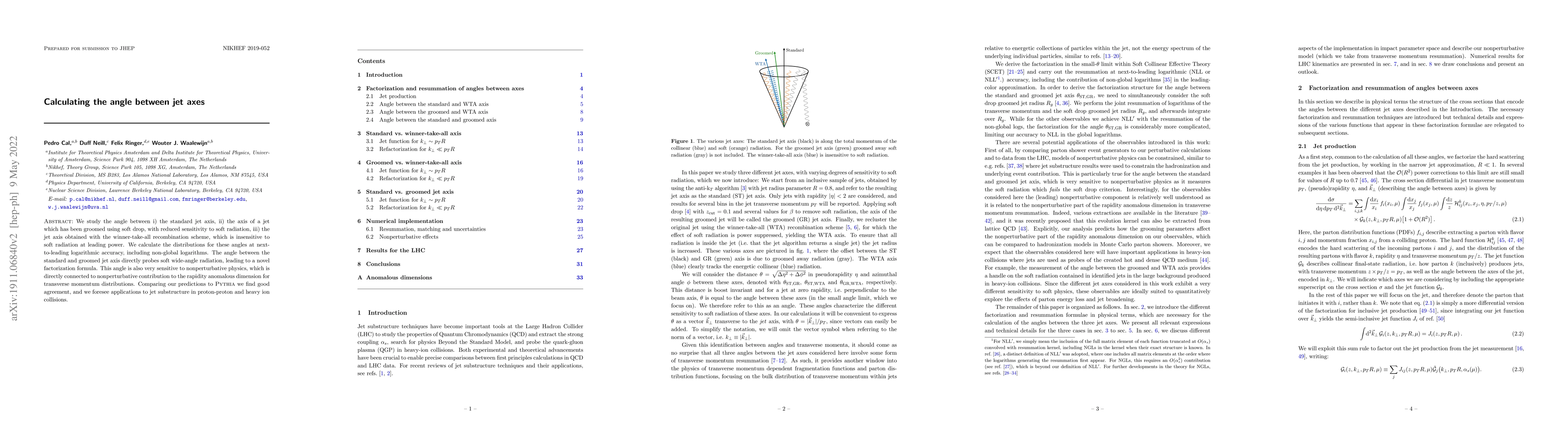 Thumbnail for Calculating the angle between jet axes