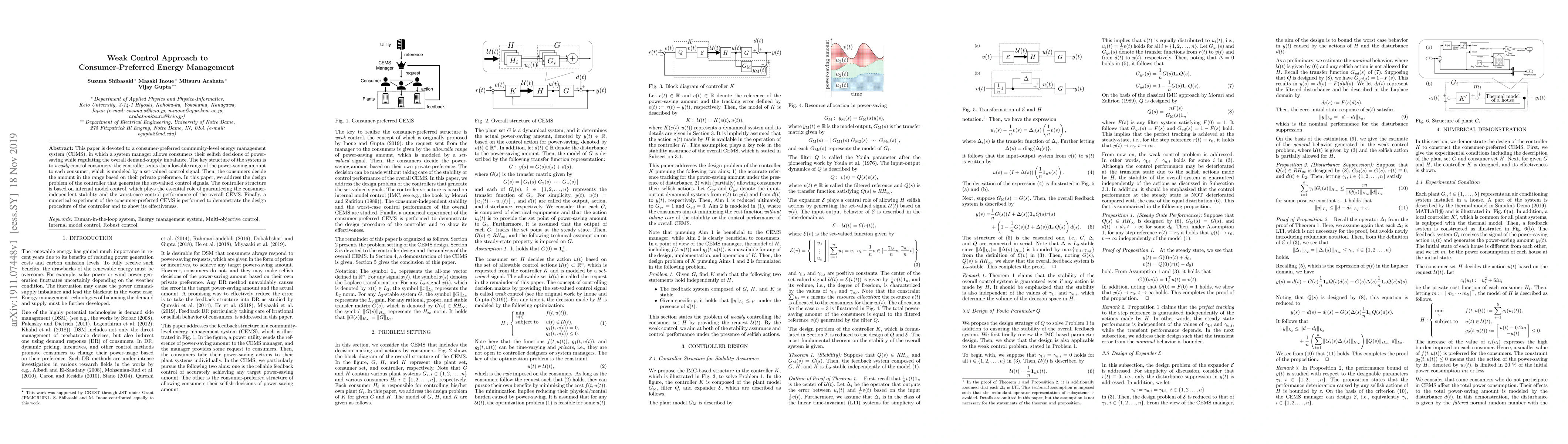 Thumbnail for Weak Control Approach to Consumer-Preferred Energy Management