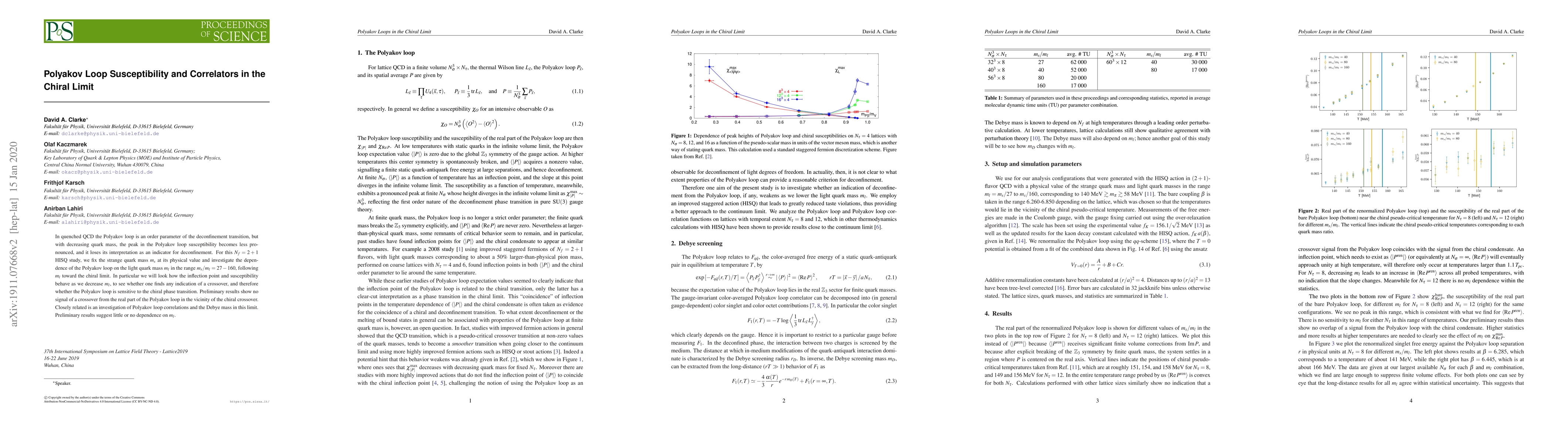 Thumbnail for Polyakov Loop Susceptibility and Correlators in the Chiral Limit