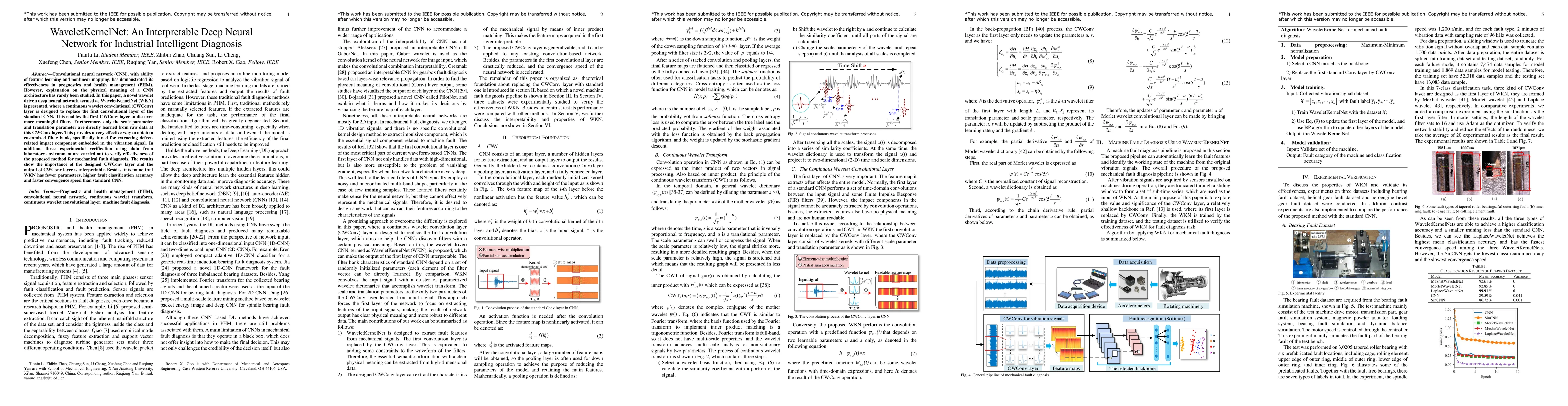 Thumbnail for WaveletKernelNet: An Interpretable Deep Neural Network for Industrial
  Intelligent Diagnosis
