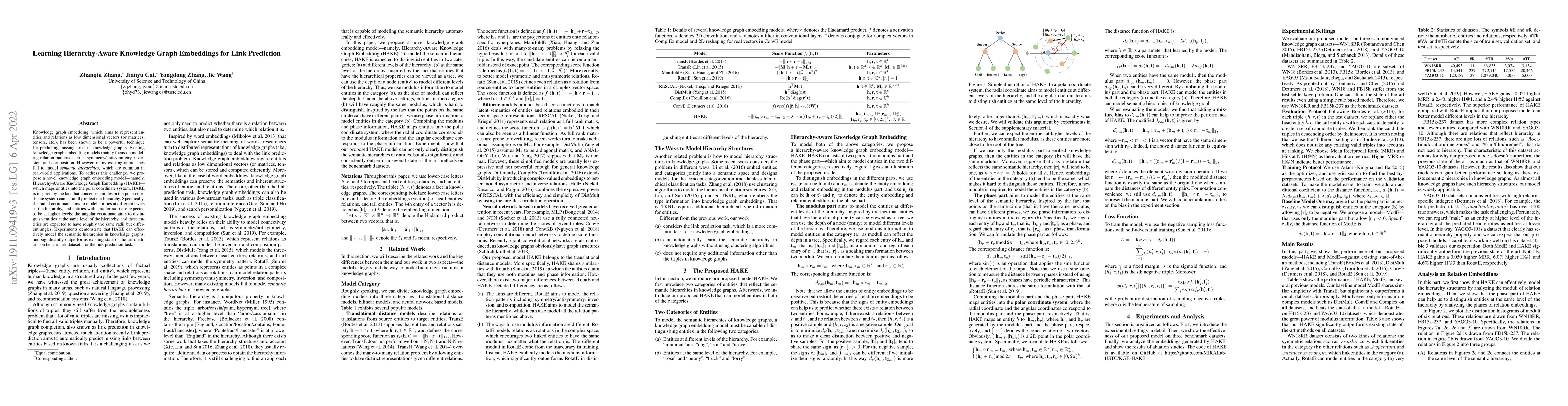 Thumbnail for Learning Hierarchy-Aware Knowledge Graph Embeddings for Link Prediction