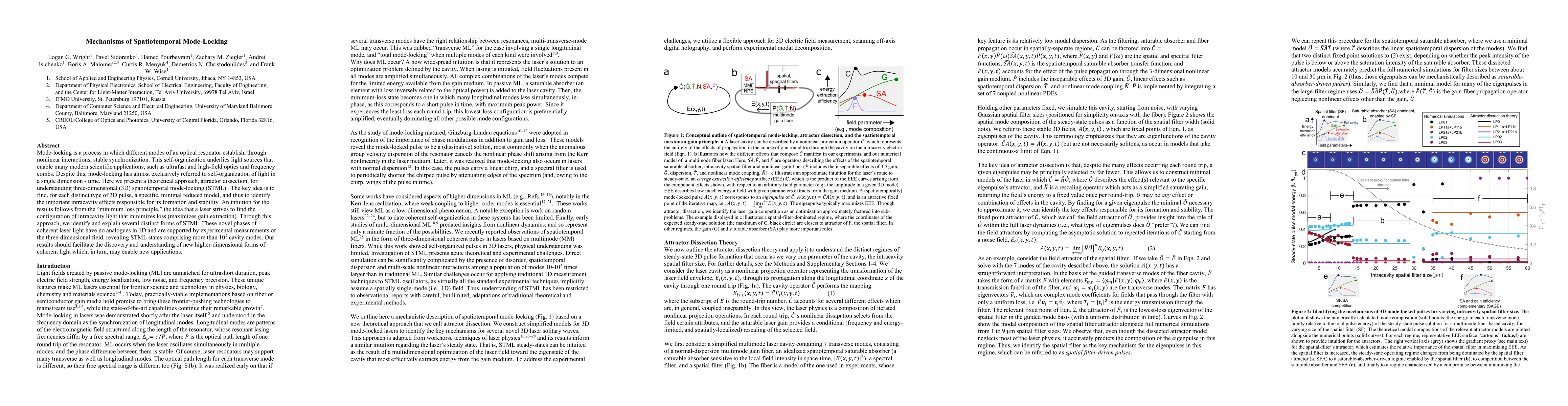 Thumbnail for Mechanisms of Spatiotemporal Mode-Locking