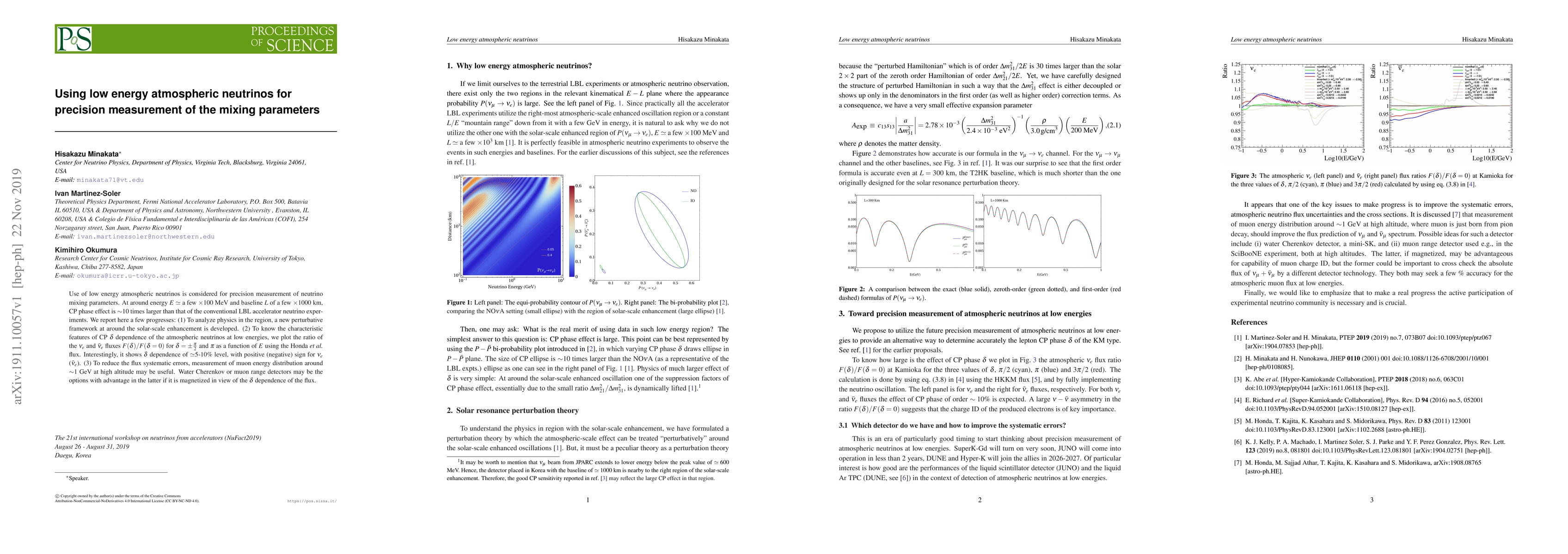 Thumbnail for Using low energy atmospheric neutrinos for precision measurement of the
  mixing parameters