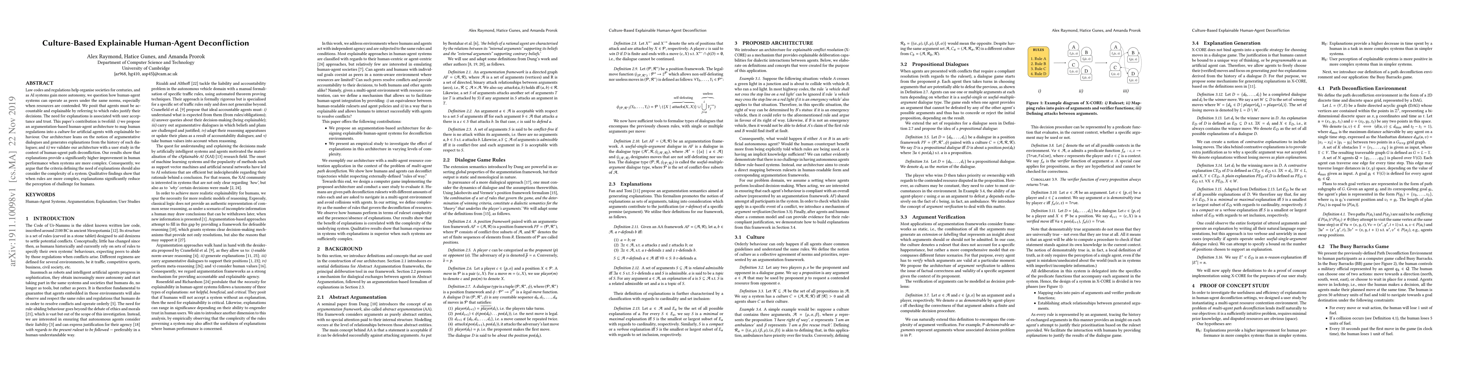 Thumbnail for Culture-Based Explainable Human-Agent Deconfliction