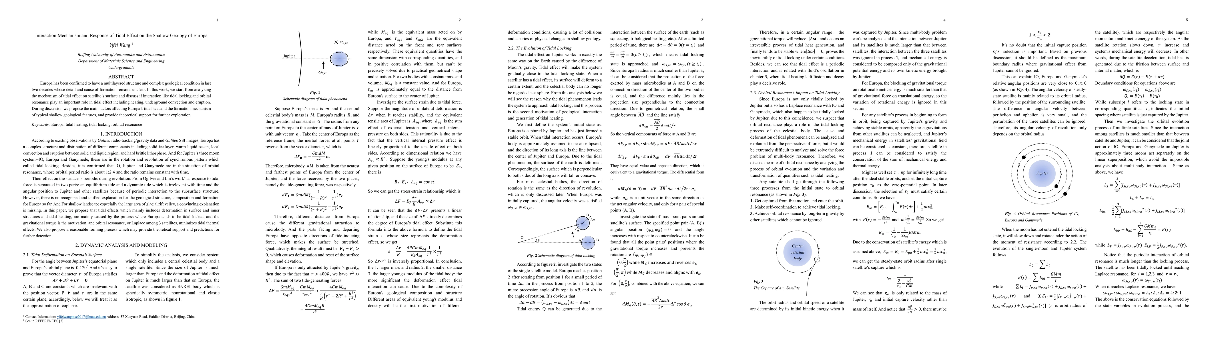 Thumbnail for Interaction Mechanism and Response of Tidal Effect on the Shallow
  Geology of Europa