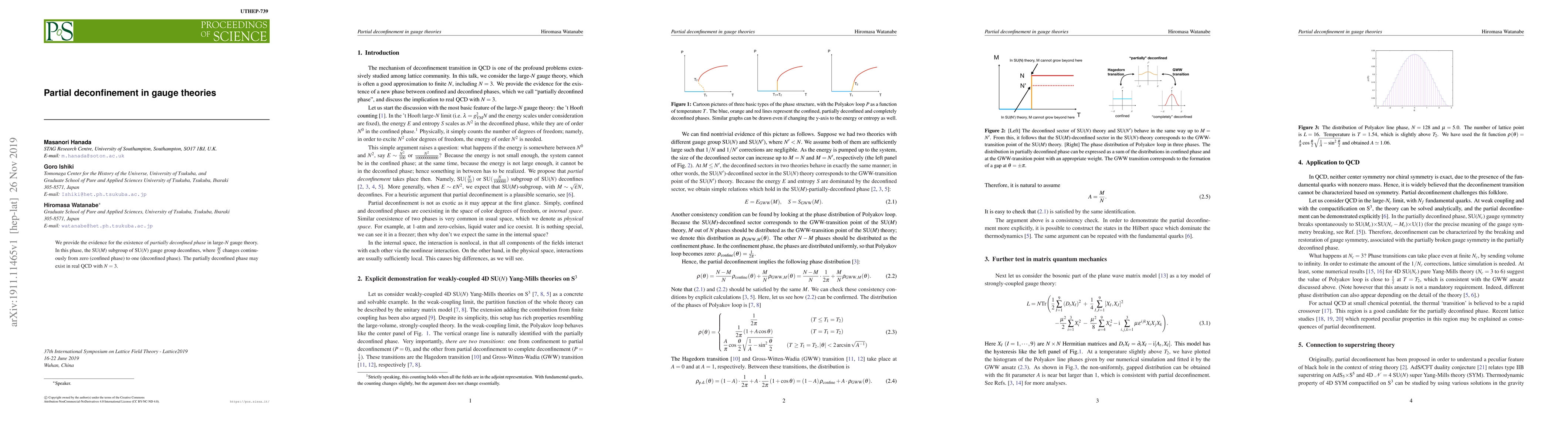 Thumbnail for Partial deconfinement in gauge theories