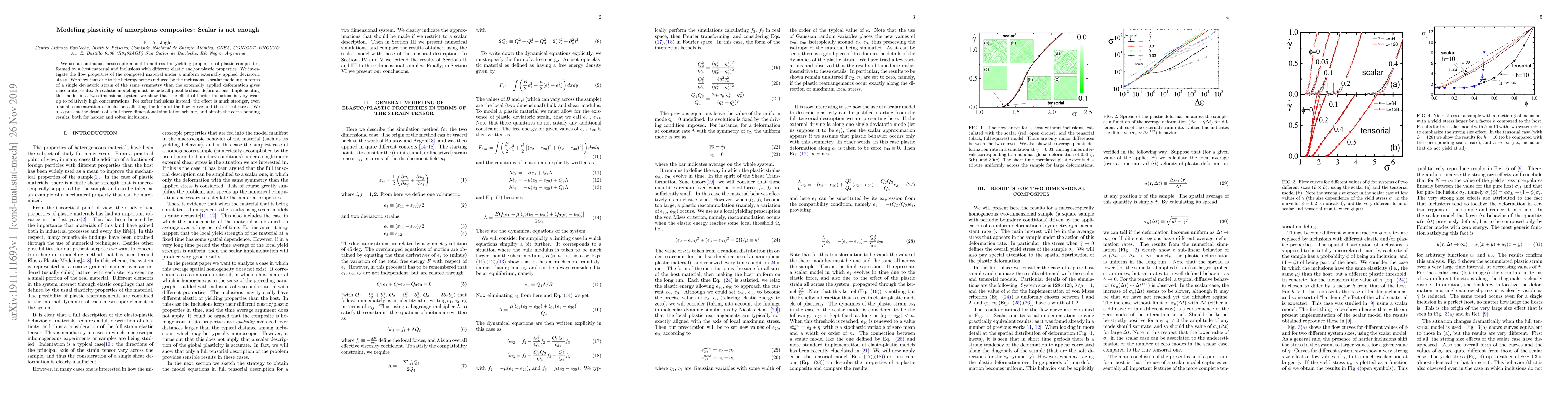 Thumbnail for Modeling plasticity of amorphous composites: Scalar is not enough