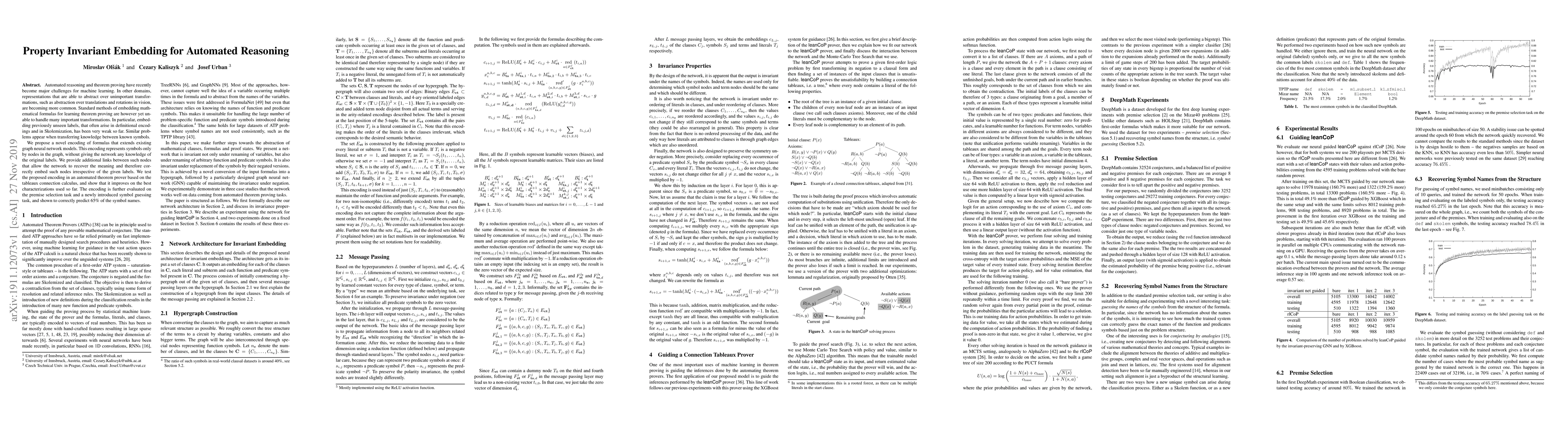 Thumbnail for Property Invariant Embedding for Automated Reasoning