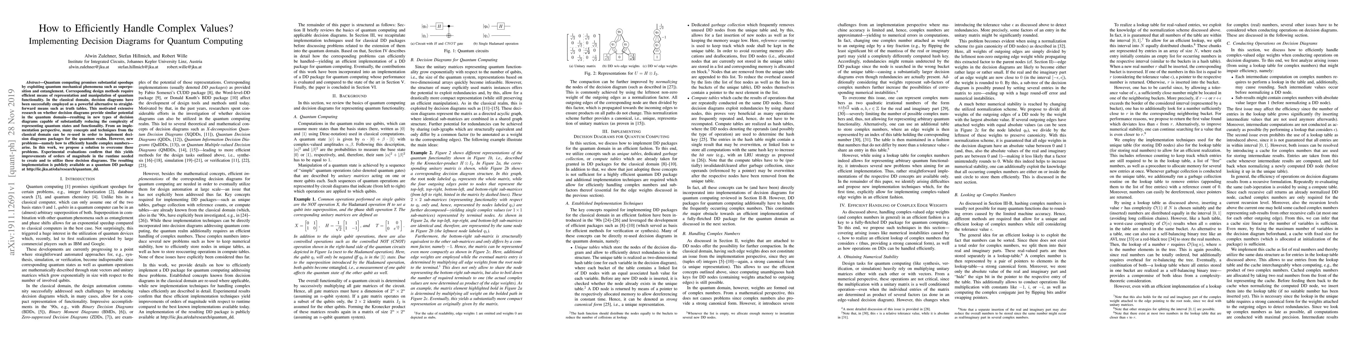 Thumbnail for How to Efficiently Handle Complex Values? Implementing Decision Diagrams
  for Quantum Computing