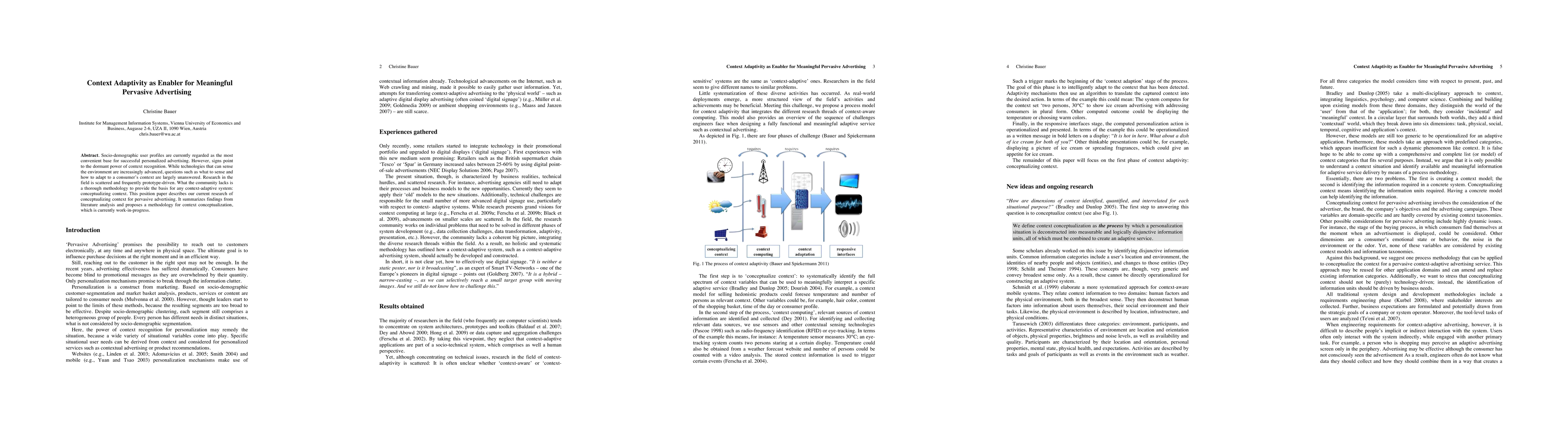 Thumbnail for Context Adaptivity as Enabler for Meaningful Pervasive Advertising