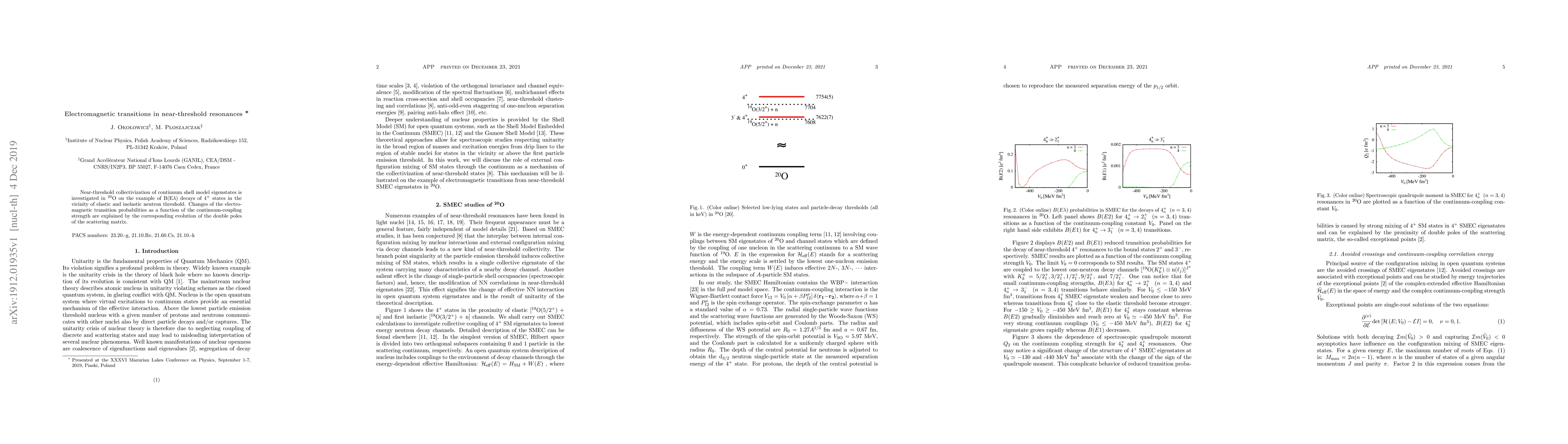 Thumbnail for Electromagnetic transitions in near-threshold resonances