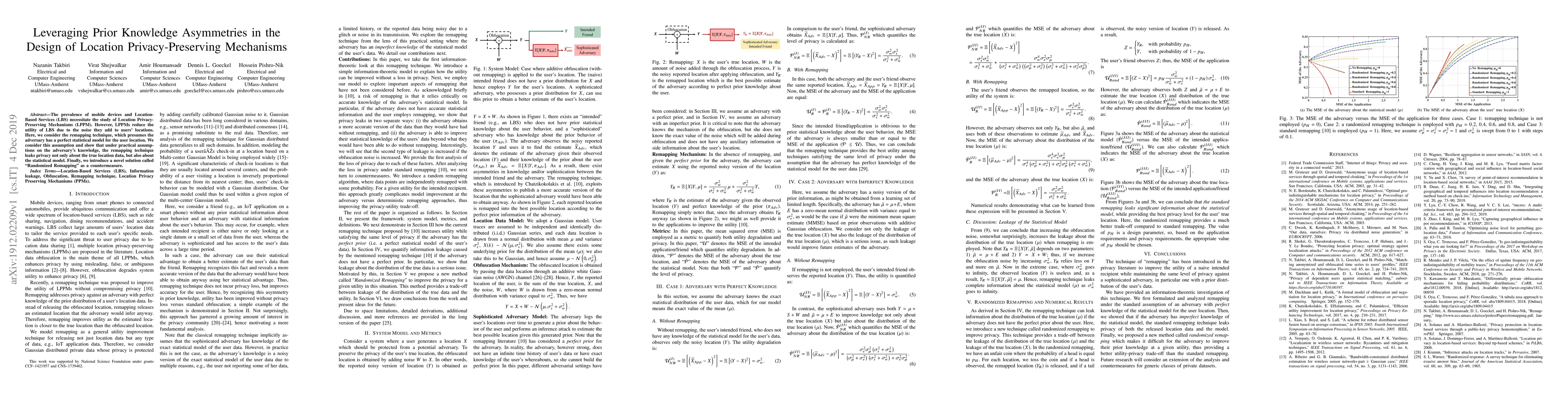 Thumbnail for Leveraging Prior Knowledge Asymmetries in the Design of Location
  Privacy-Preserving Mechanisms