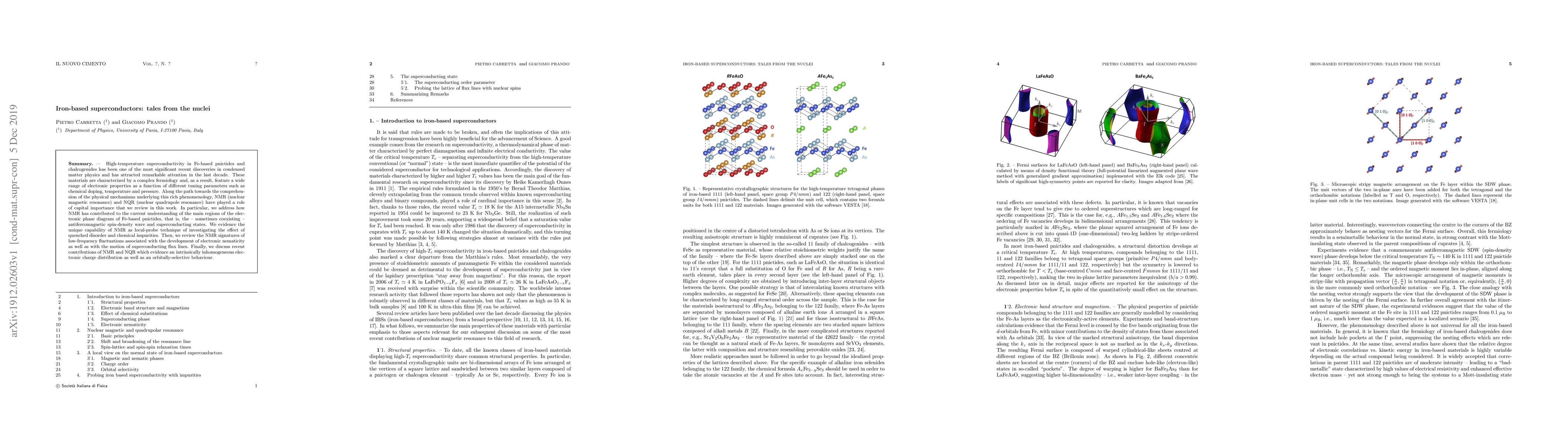 Thumbnail for Iron-based superconductors: tales from the nuclei
