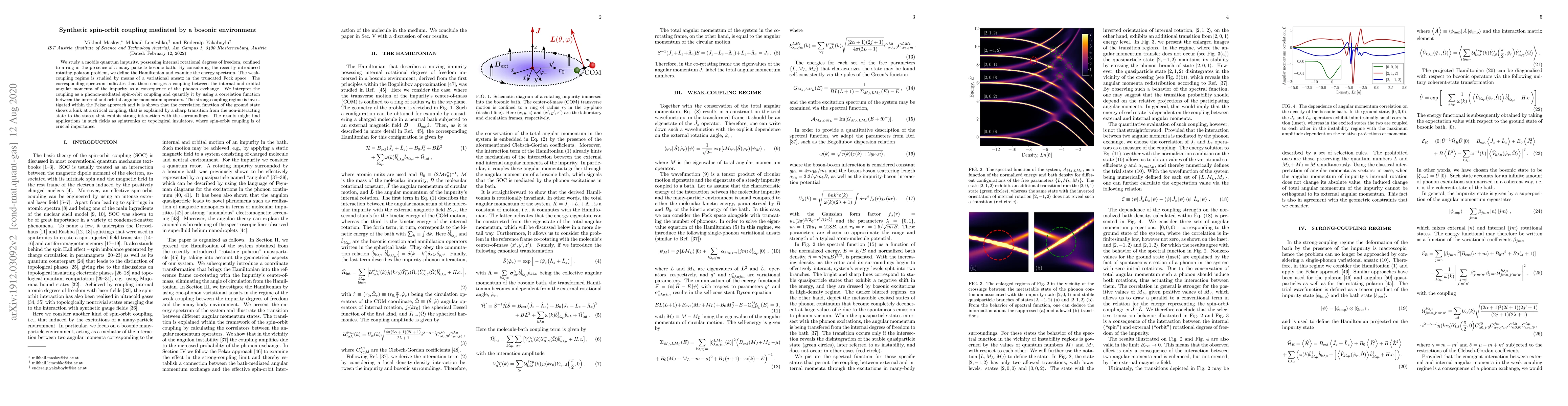 Thumbnail for Synthetic spin-orbit coupling mediated by a bosonic environment