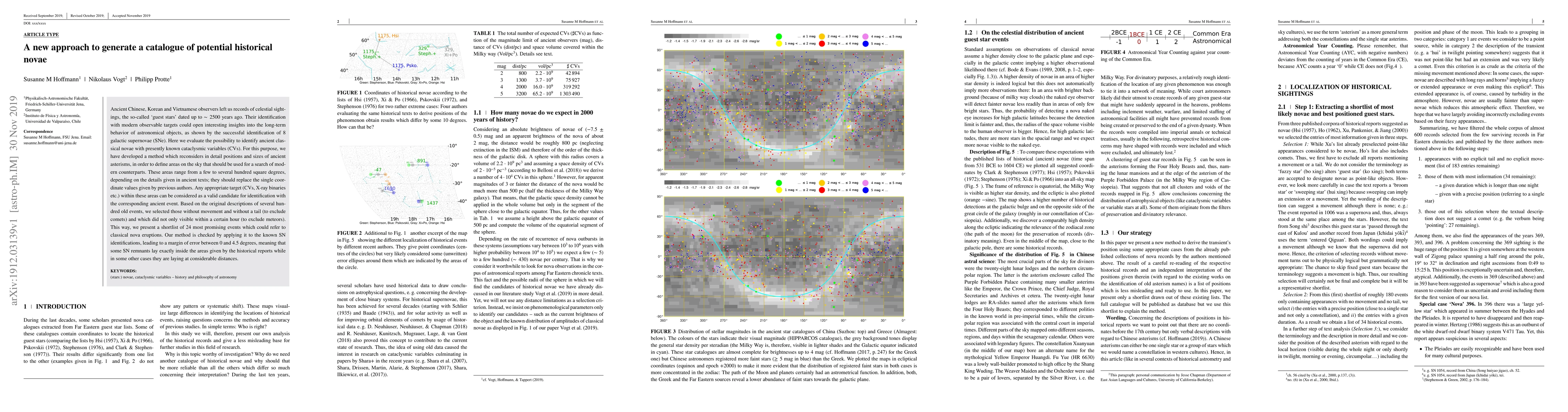 Thumbnail for A new approach to generate a catalogue of potential historical novae