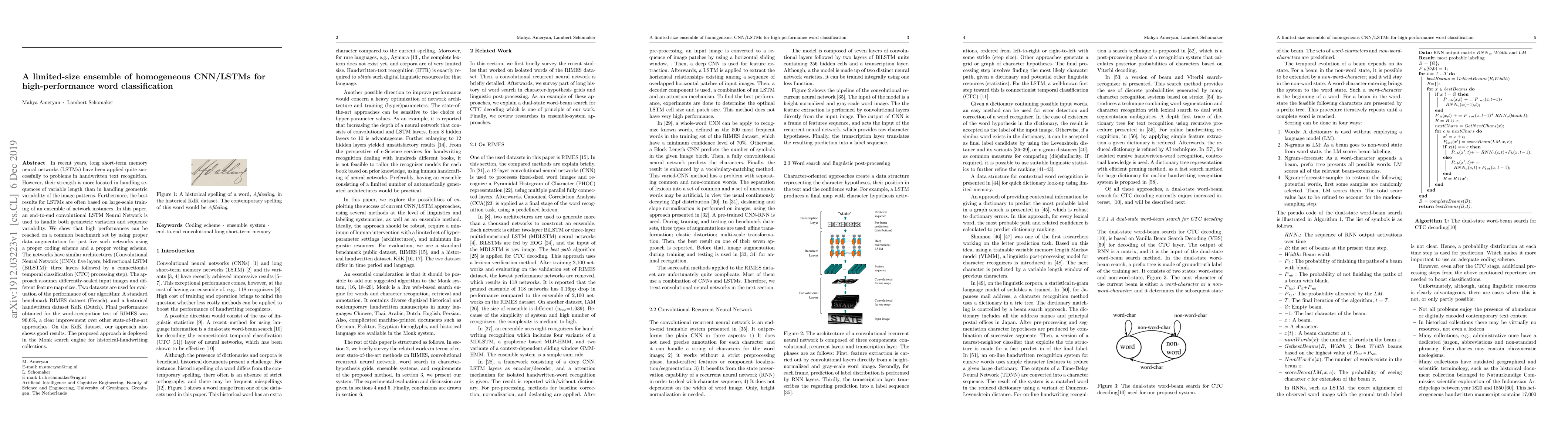Thumbnail for A limited-size ensemble of homogeneous CNN/LSTMs for high-performance
  word classification