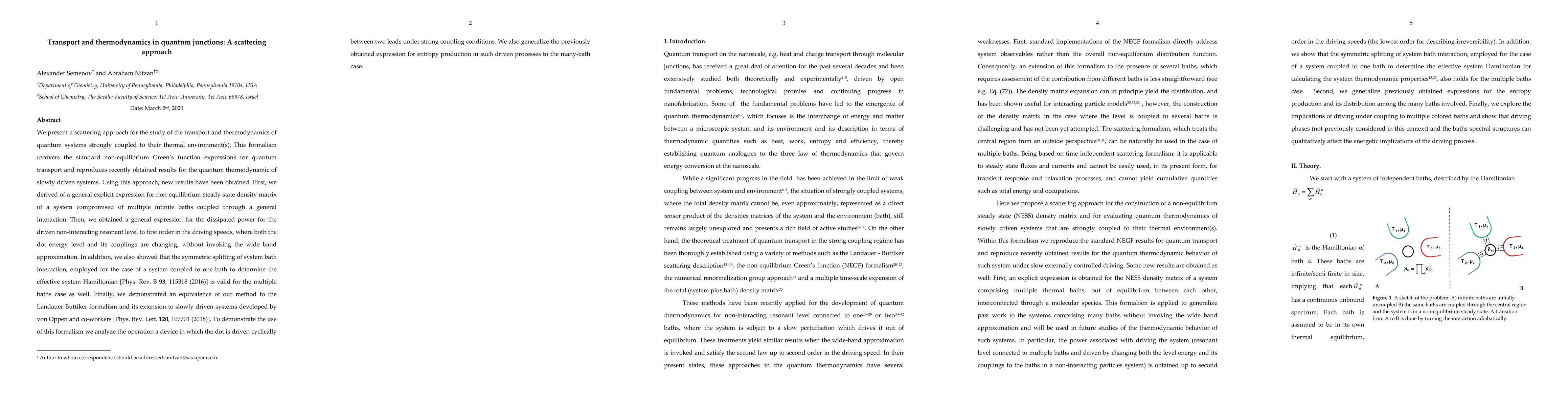 Thumbnail for Transport and thermodynamics in quantum junctions: A scattering approach
