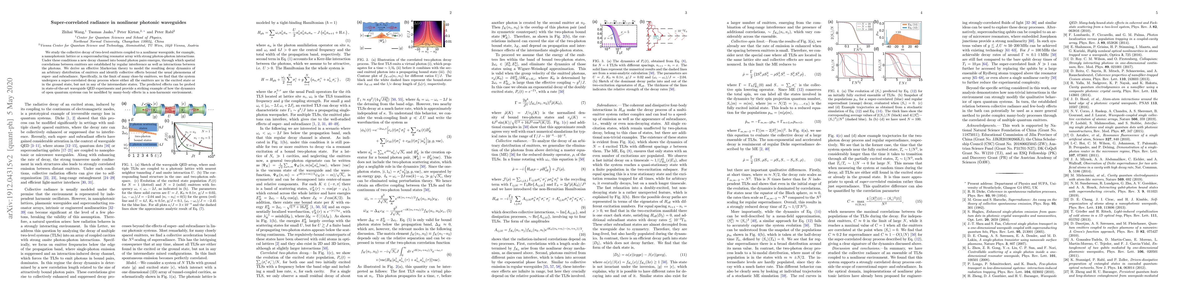 Thumbnail for Super-correlated radiance in nonlinear photonic waveguides