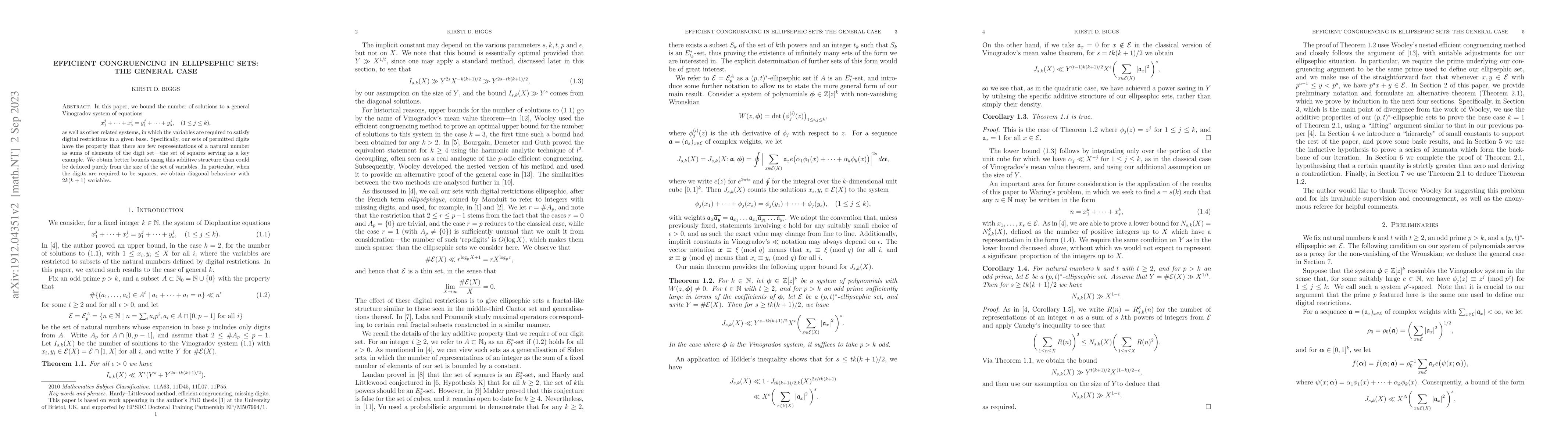 Thumbnail for Efficient congruencing in ellipsephic sets: the general case