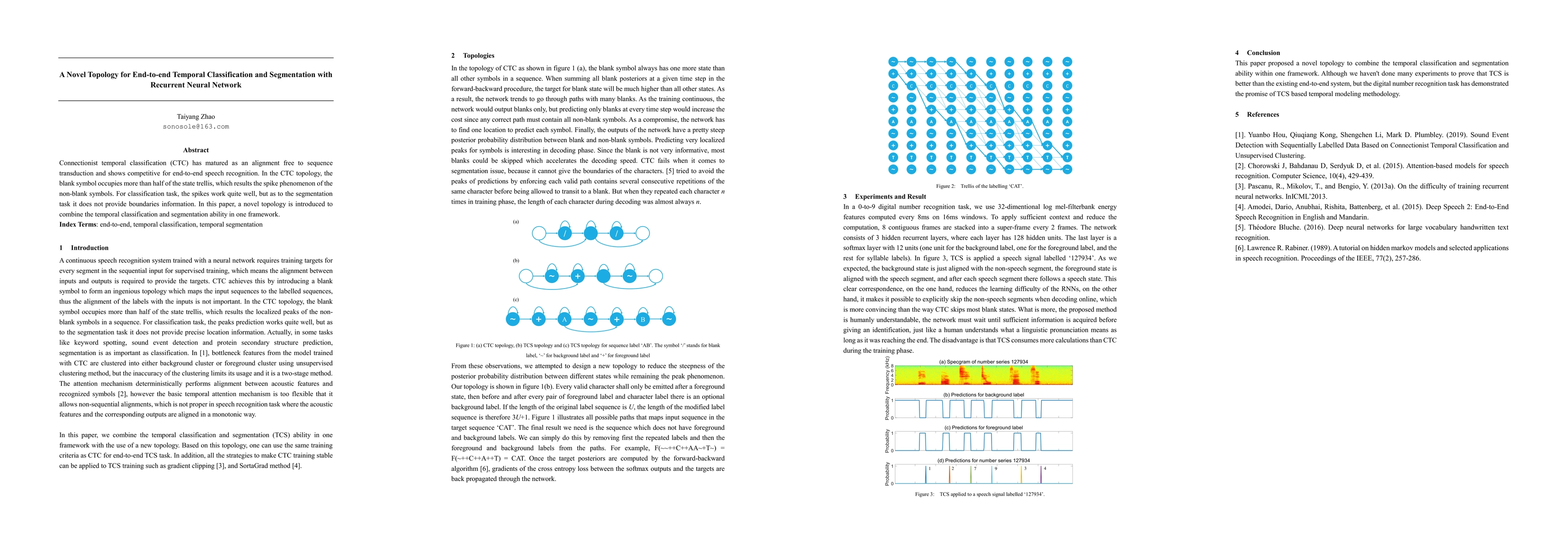 Thumbnail for A Novel Topology for End-to-end Temporal Classification and Segmentation
  with Recurrent Neural Network