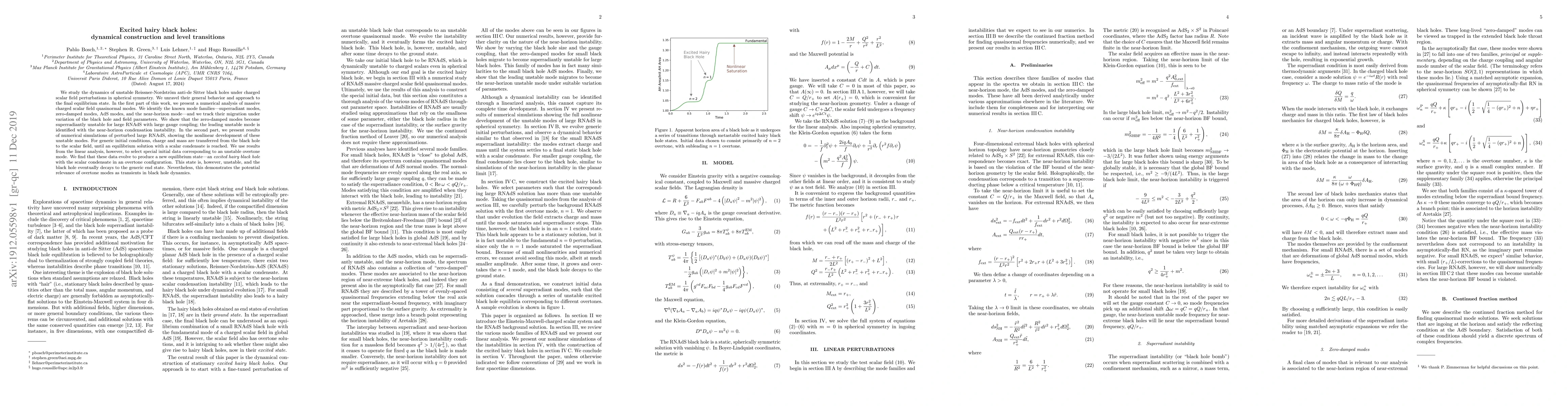 Thumbnail for Excited hairy black holes: dynamical construction and level transitions
