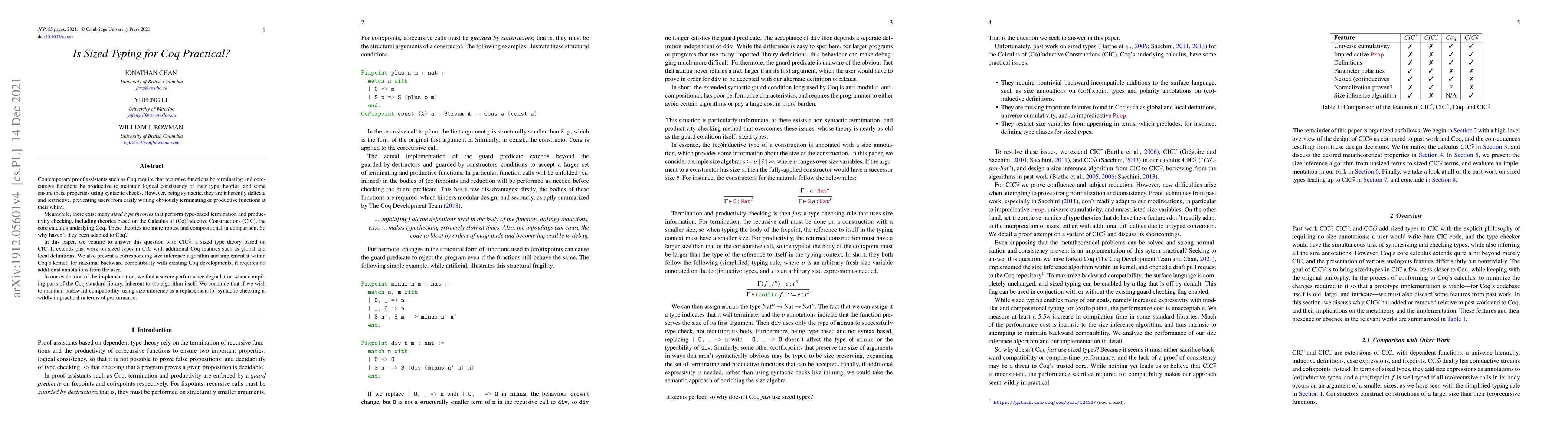 Thumbnail for Is Sized Typing for Coq Practical?