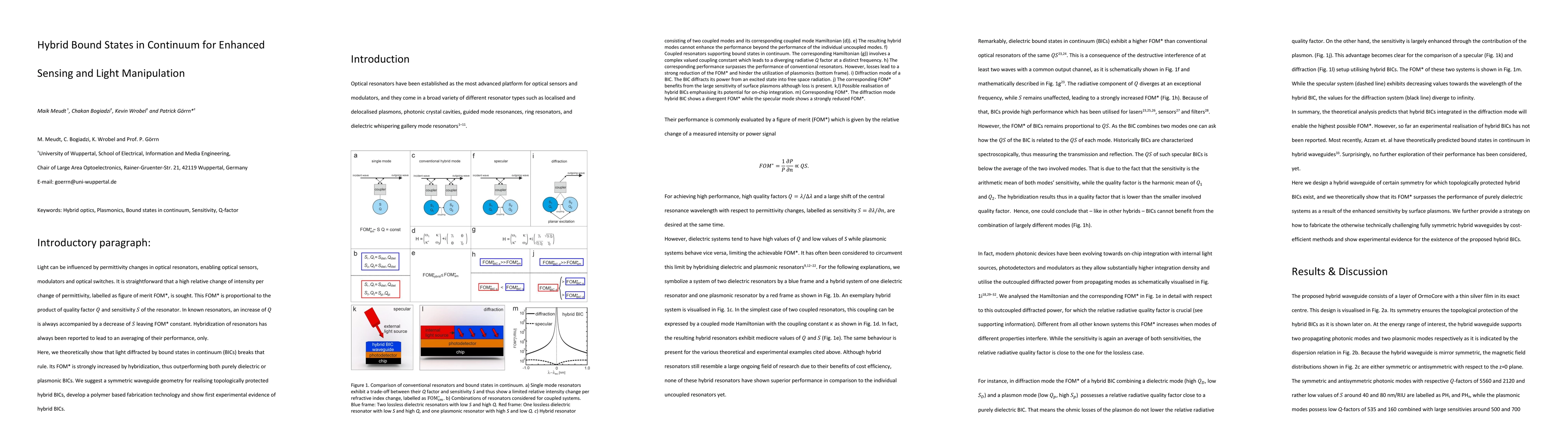 Thumbnail for Hybrid Bound States in Continuum for Enhanced Sensing and Light
  Manipulation