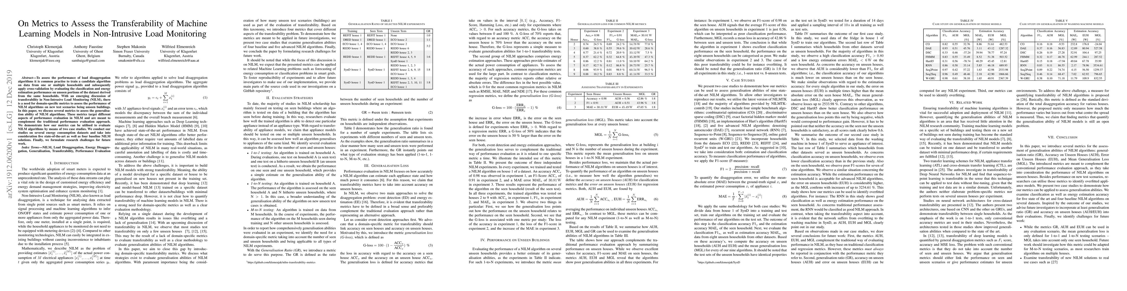 Thumbnail for On Metrics to Assess the Transferability of Machine Learning Models in
  Non-Intrusive Load Monitoring