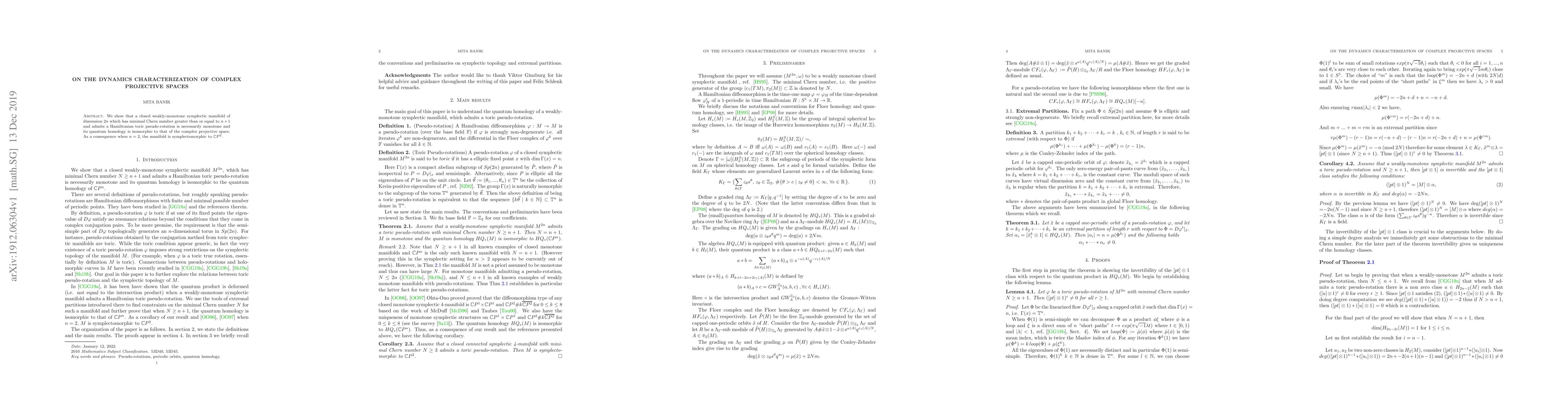 Thumbnail for On the dynamics characterization of complex projective spaces