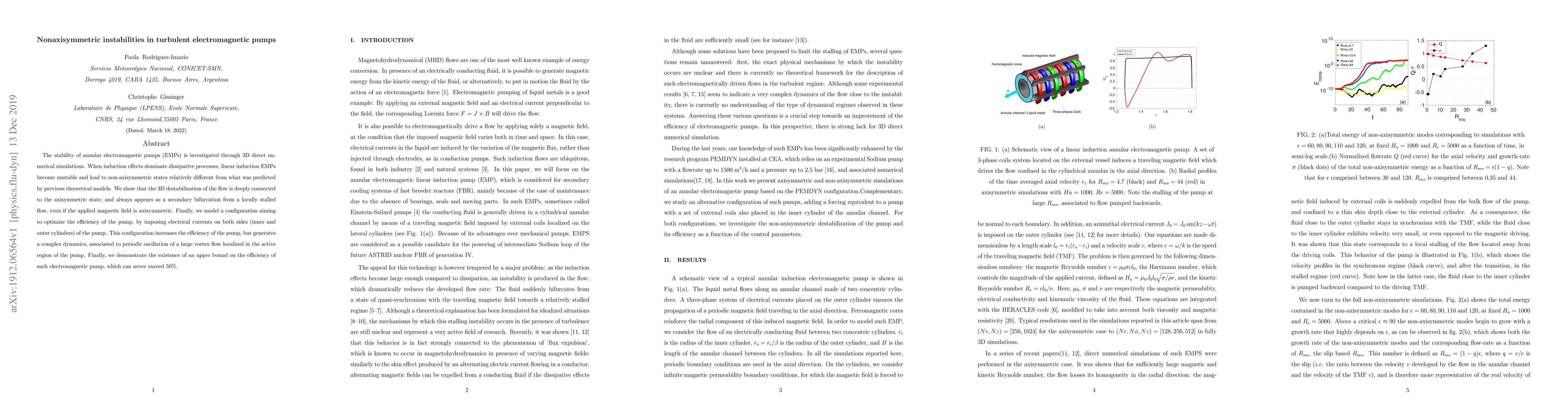 Thumbnail for Nonaxisymmetric instabilities in turbulent electromagnetic pumps