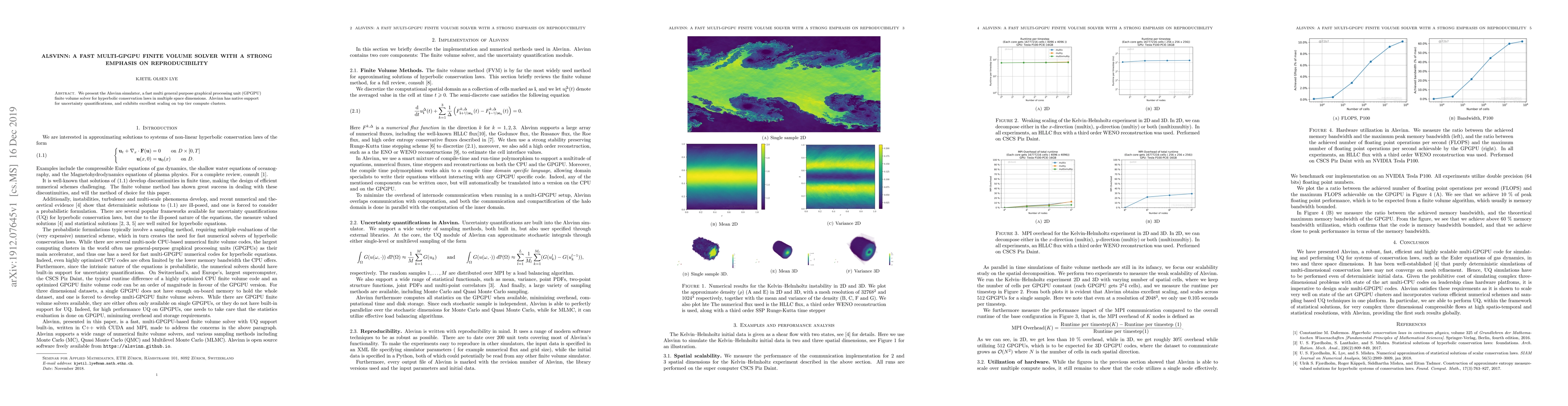 Thumbnail for Alsvinn: A Fast multi-GPGPU finite volume solver with a strong emphasis
  on reproducibility