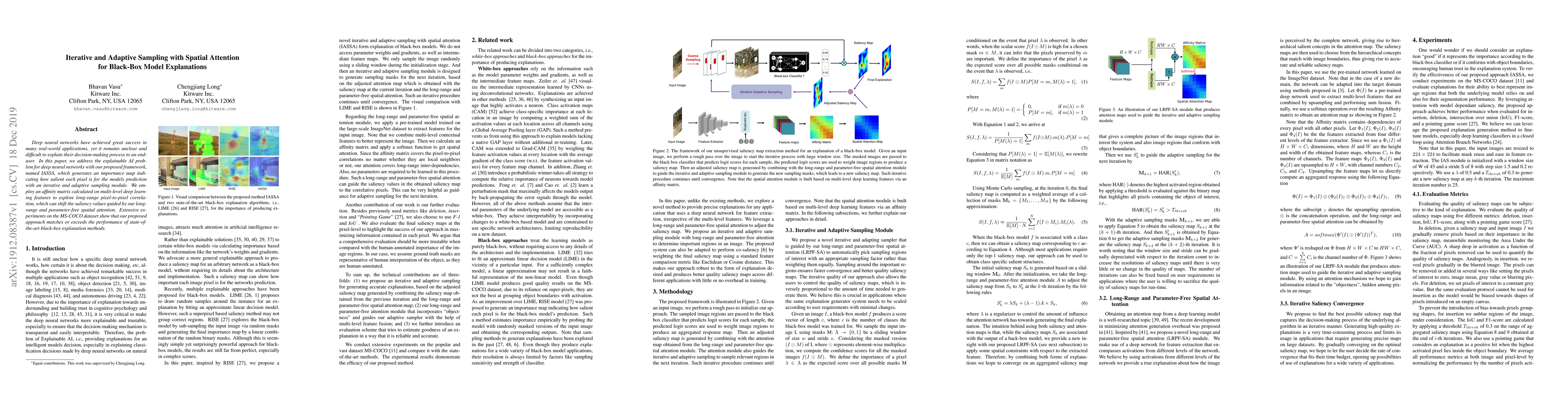 Thumbnail for Iterative and Adaptive Sampling with Spatial Attention for Black-Box
  Model Explanations