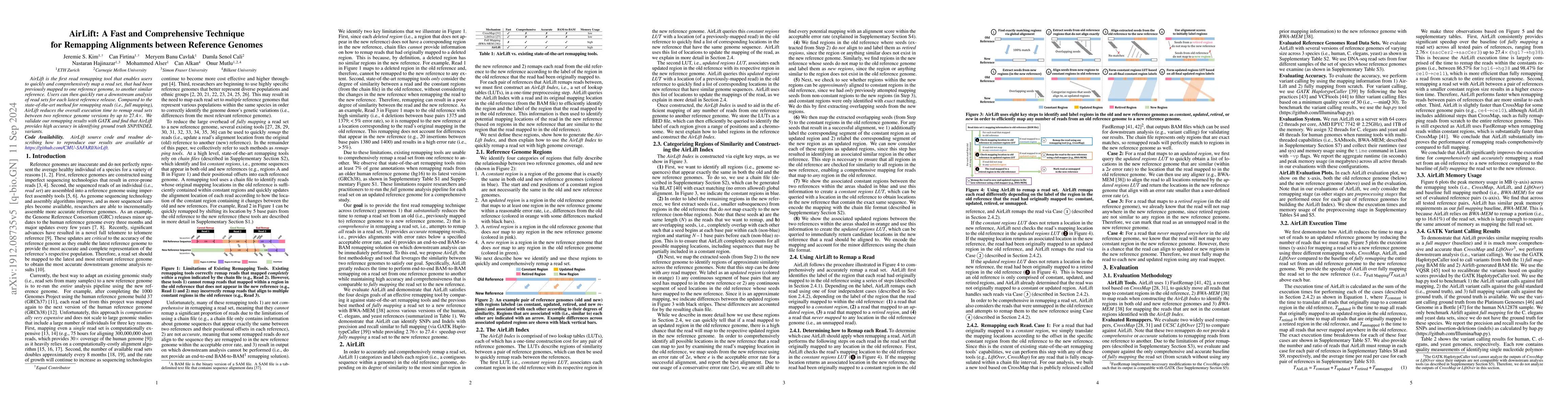 Thumbnail for AirLift: A Fast and Comprehensive Technique for Remapping Alignments
  between Reference Genomes