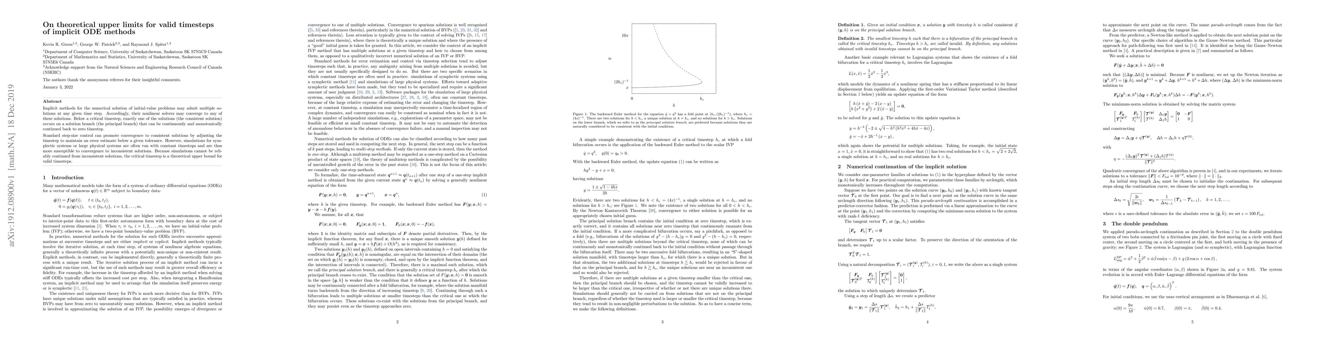 Thumbnail for On theoretical upper limits for valid timesteps of implicit ODE methods
