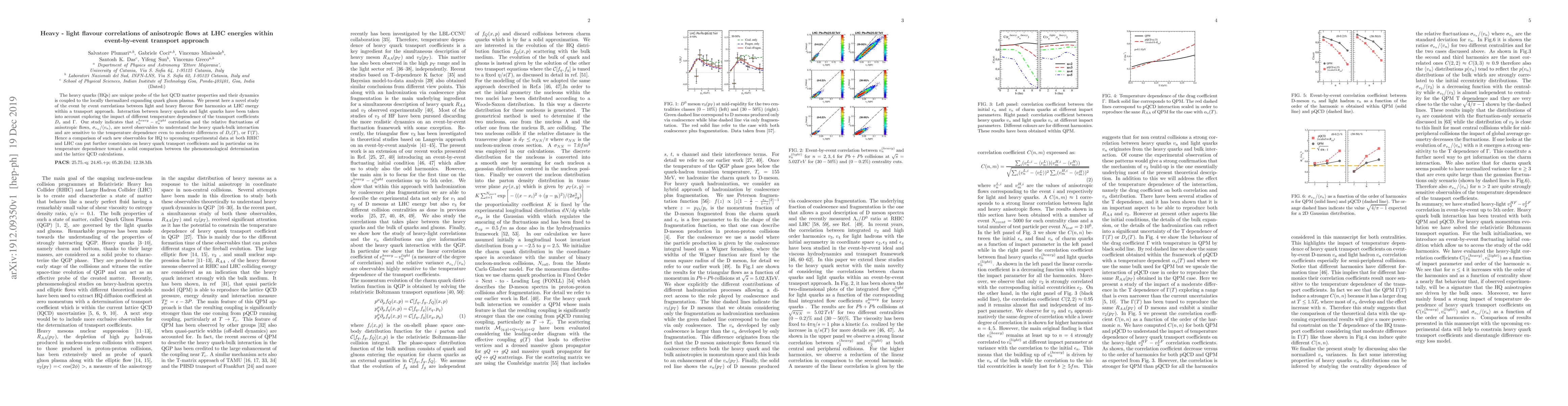 Thumbnail for Heavy-light flavour correlations of anisotropic flows at LHC energies
  within event-by-event transport approach