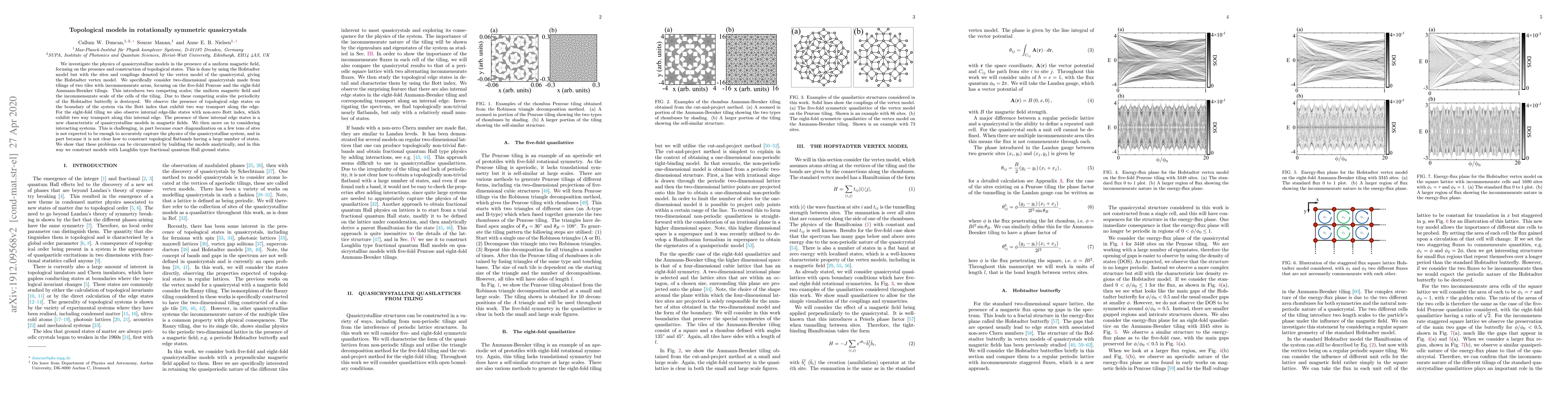 Thumbnail for Topological models in rotationally symmetric quasicrystals