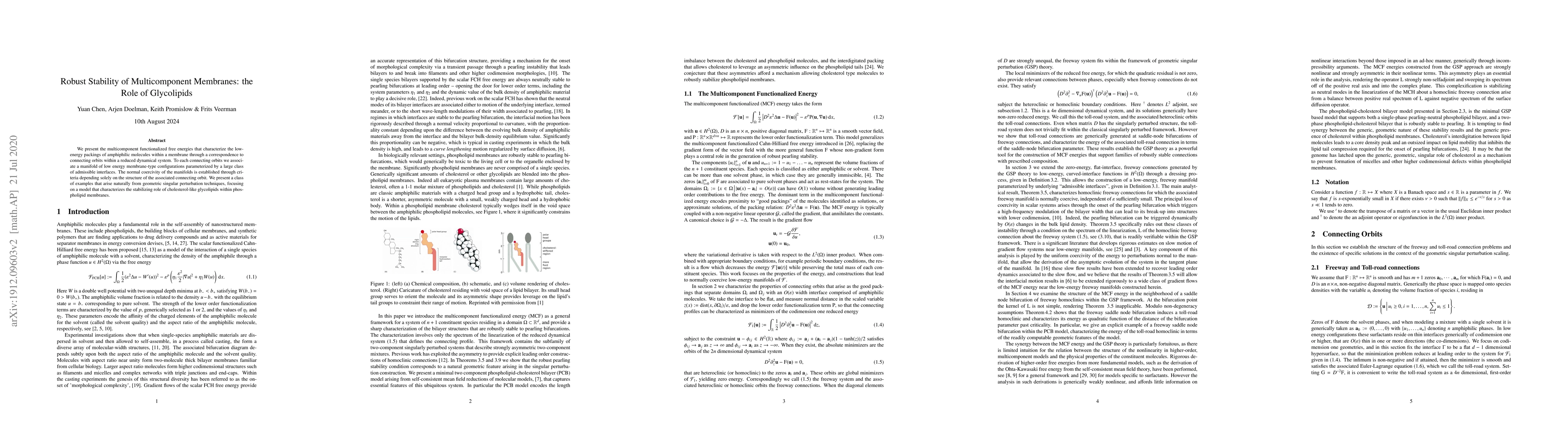 Thumbnail for Robust Stability of Multicomponent Membranes: the Role of Glycolipids