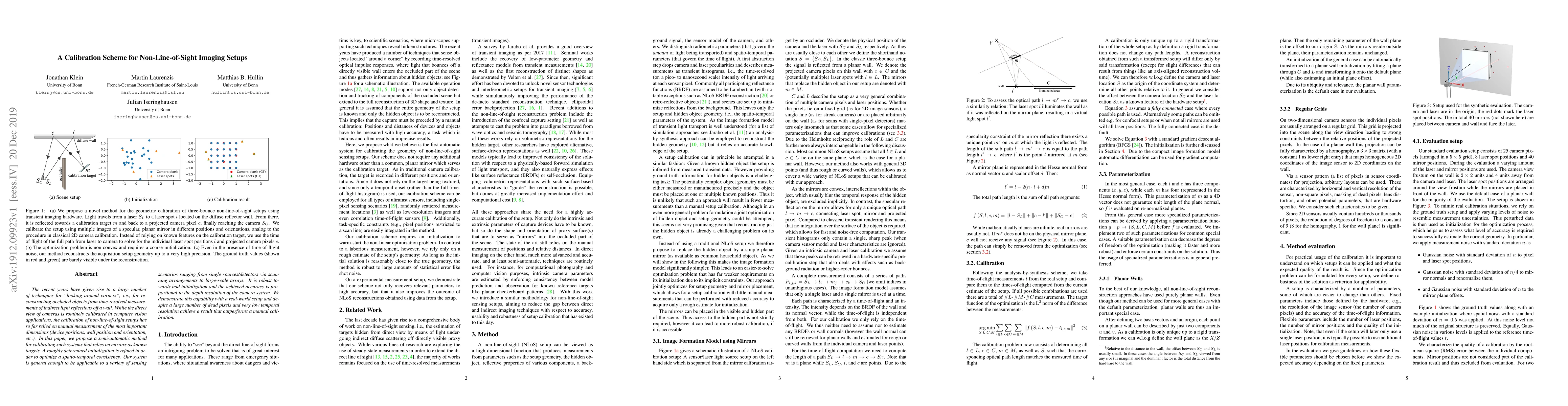 Thumbnail for A Calibration Scheme for Non-Line-of-Sight Imaging Setups