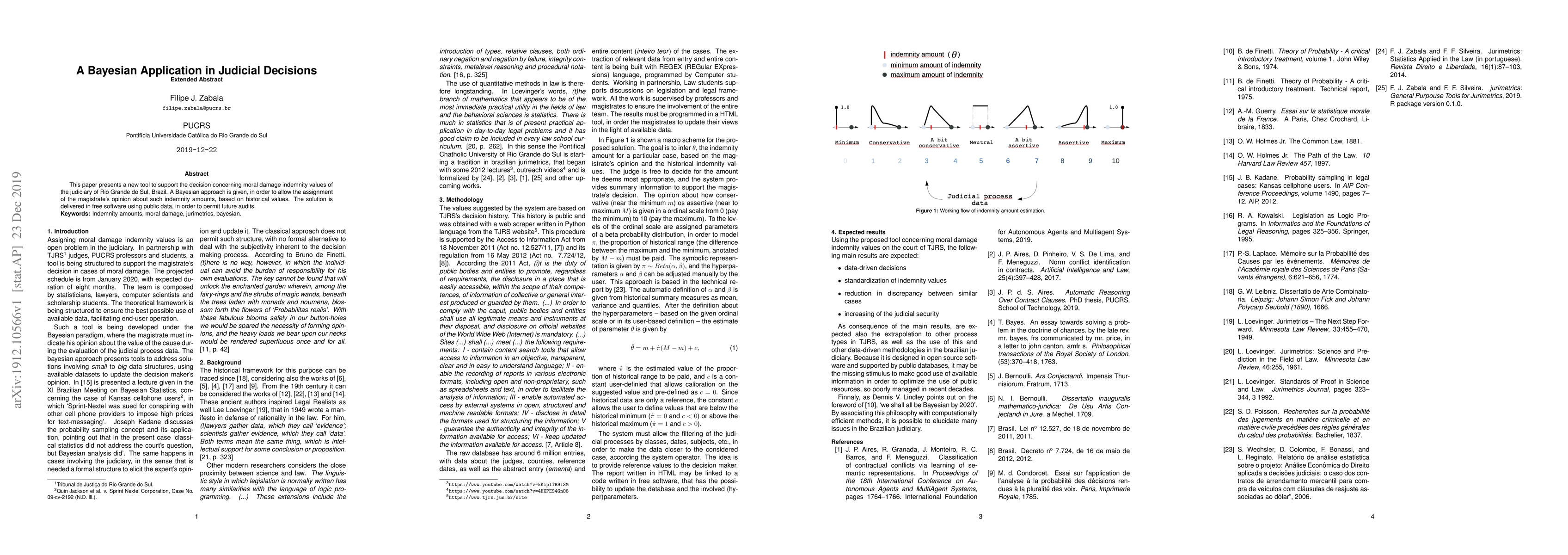 Thumbnail for A Bayesian Application in Judicial Decisions