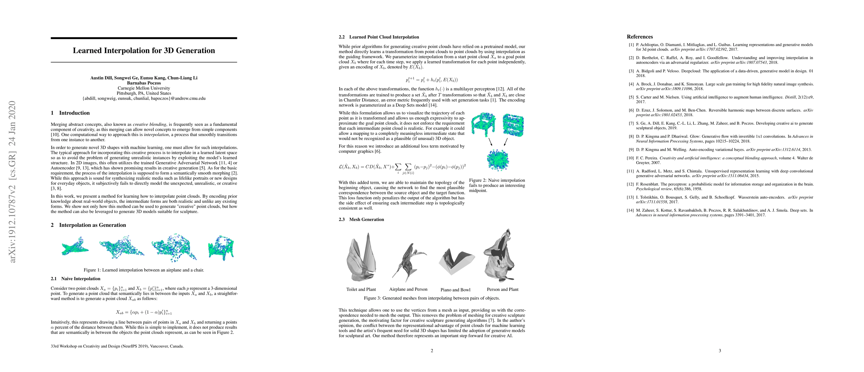 Thumbnail for Learned Interpolation for 3D Generation