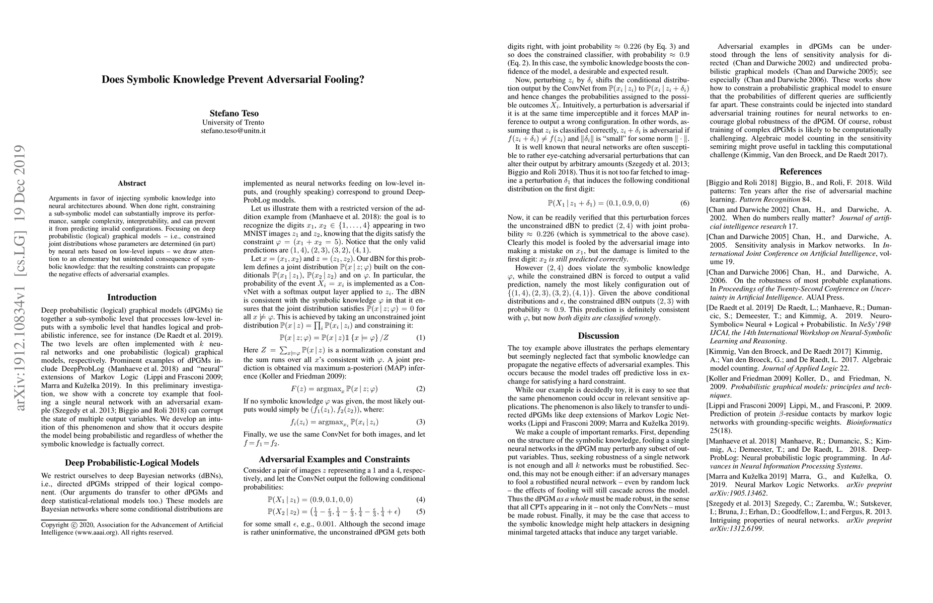 Thumbnail for Does Symbolic Knowledge Prevent Adversarial Fooling?